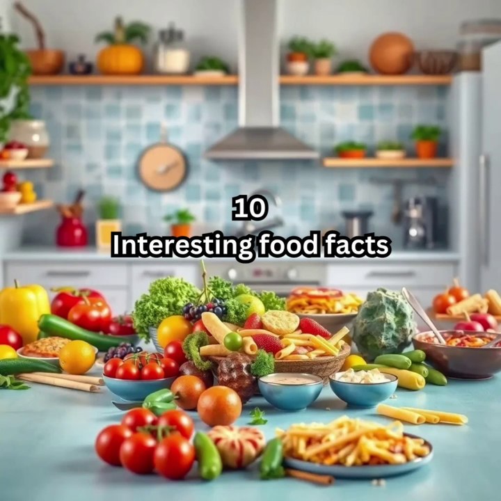 10 Fascinating Food Facts 🙄