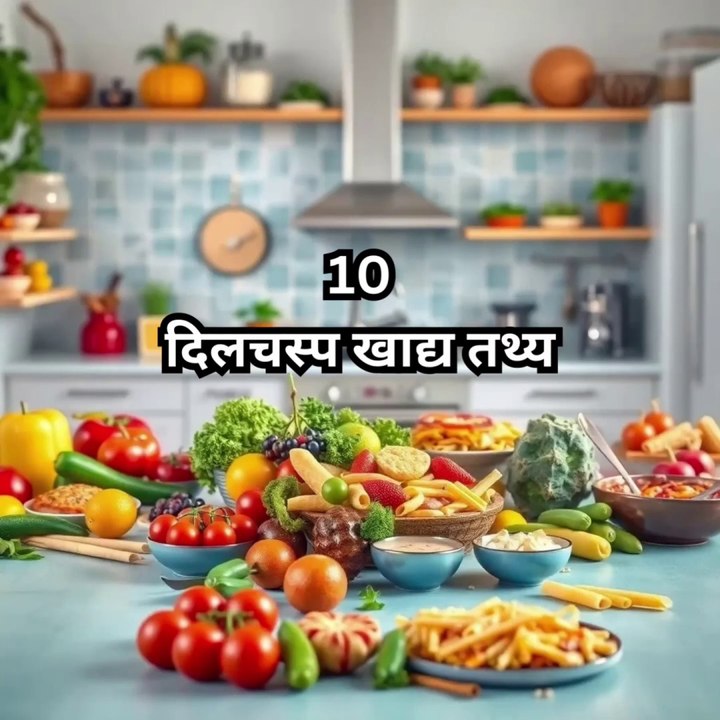 10 रोचक खाद्य तथ्य 🙄
