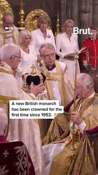 King Charles III formally crowned