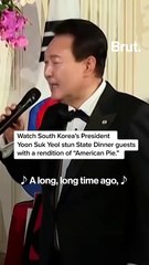Karaoke at the White House State Dinner