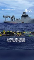 3.5 tons of drugs found floating in the ocean