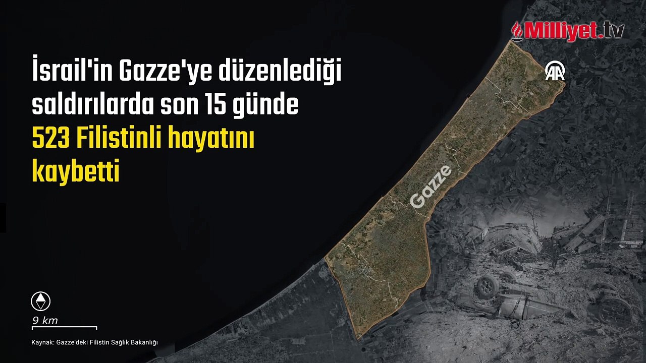 İsrail, Gazze'de kan dökmeye devam ediyor