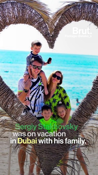 "I told my kids I will be right back." Former Ukrainian tennis pro fights for homeland