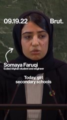 Exiled Afghan woman has an important reminder for the world