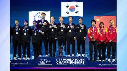 19세 이하 여자 탁구대표팀, 세계선수권 단체전 정상 / YTN