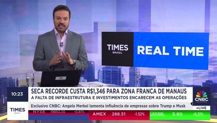 Zona Franca de Manaus deve gastar mais de R$ 1 bilhão com seca recorde na região