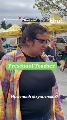 She's asking strangers to reveal their salaries