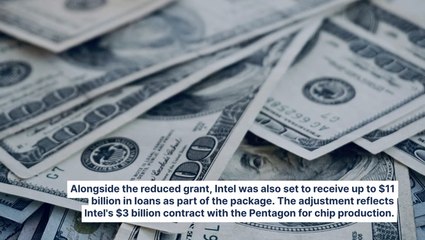 Intel's Federal Chips Grant Shrinks Below $8B As Biden Administration Recalibrates CHIPS Act Funding: Report
