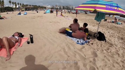 SPAIN Beach Walk 4K 🇪🇸 ☀️
