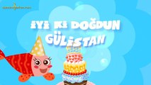 İyi ki Doğdun GÜLİSTAN - İsme Özel Kırmızı Balık Doğum Günü Şarkısı