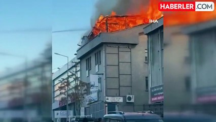 Siteler Sanayi Bölgesinde Yangın Paniği