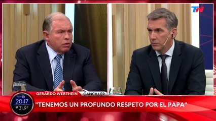 Werthein no asistirá a la reunión con el Papa Francisco por los 40 años del Tratado de Paz con Chile