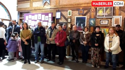 Balıkesir'de 'Zeytinin Sanat Hali' Temalı Uluslararası Posta Sanatı Sergisi Açıldı