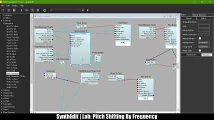 JWP - SynthEdit Lab - Frequency Shifting By Pitch