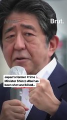 Former Japanese PM assassinated
