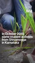 Udupi man's bizarre protest against potholes