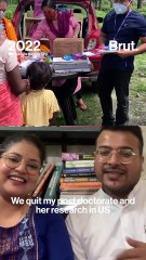 Why did this couple skip going to the US?