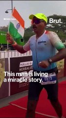 The "Ironman" who defeated cancer