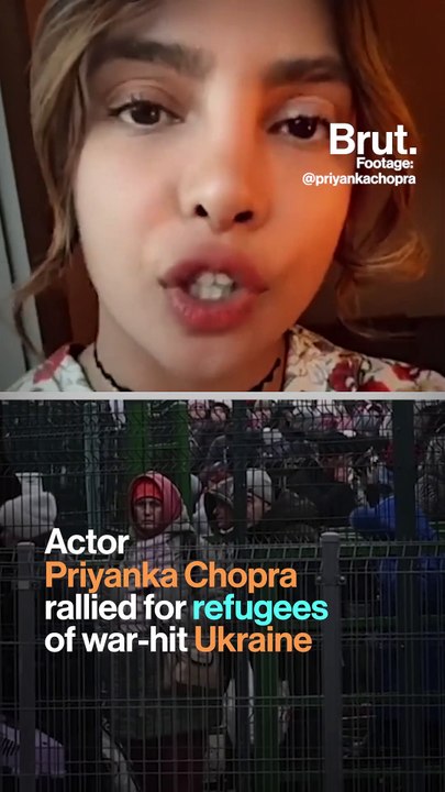 Priyanka Chopra's appeal for Ukrainian refugees