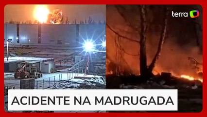 Avião cai em área residencial na Lituânia e mata uma pessoa