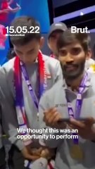 Modi phones Thomas Cup history makers