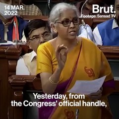 Kashmir Files: Nirmala Sitharaman lashed out at the Congress