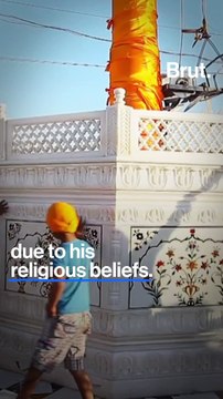 His hair is his crowning glory