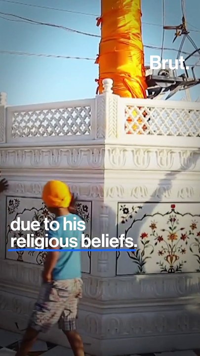 His hair is his crowning glory