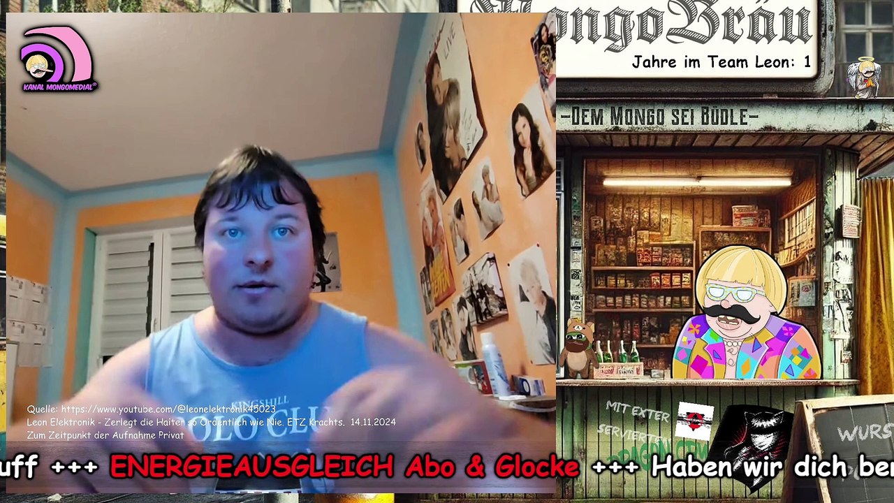 Mongotar: Leon Elektronik ⚡️USB STICK TANGO, wahnwitz in Tüten! 2/2 - 14.11.2024 [Kanal Mongomedial]