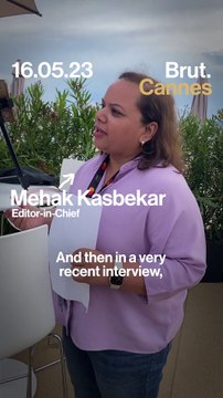 Namaste Brut... Sara Ali Khan debuts at Cannes Film Festival