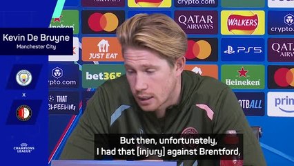 De Bruyne casts doubt on City future