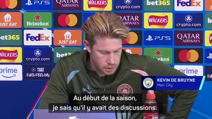 Man. City - De Bruyne énigmatique sur son futur