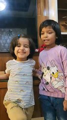 How sweetly my daughter speaks 😍