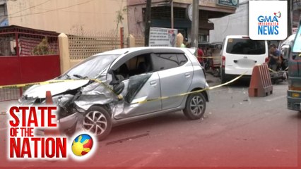 7 sugatan sa karambola ng mga sasakyan | SONA