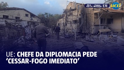 Chefe da diplomacia da UE pede 'cessar-fogo imediato' entre Israel e Hezbollah no Líbano