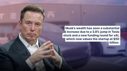 Musk's Net Worth Tops A Staggering One-Third of a Trillion Dollars