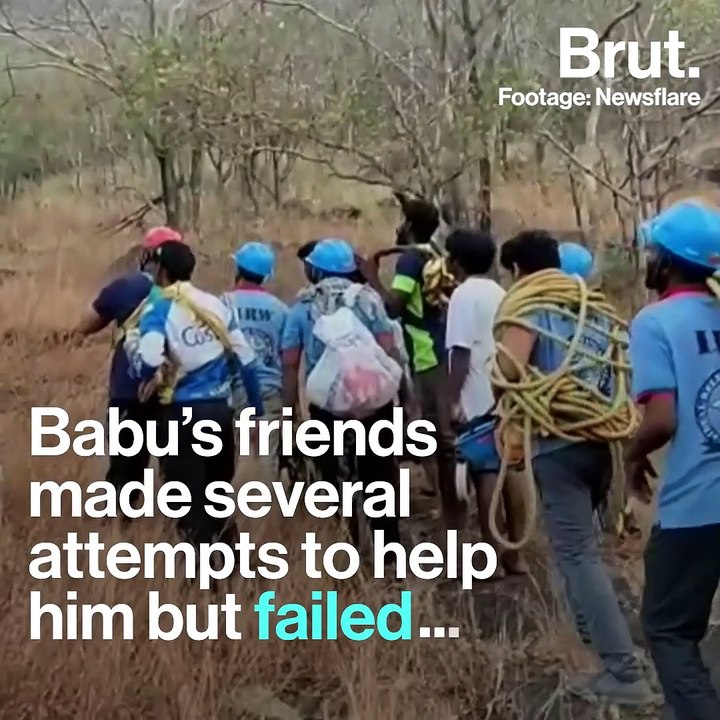 Indian Army Rescues Hiker Stuck On A Hill