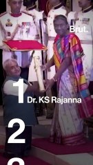 Heartwarming moments from the Padma awards