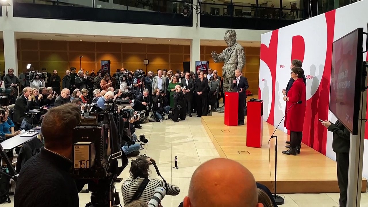 SPD: Scholz ist Kanzlerkandidat - und lobt Pistorius