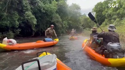 PRF e ICMBIO realizam ação conjunta para fiscalizar áreas de mata do Parque Nacional do Iguaçu
