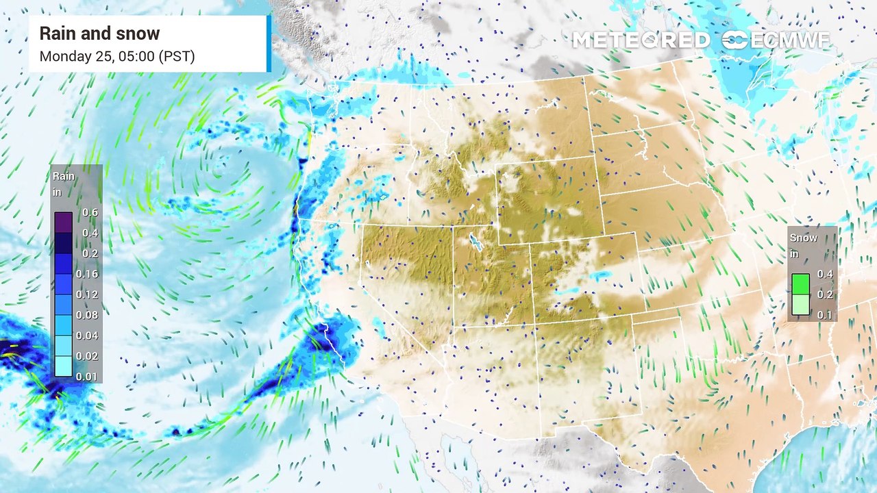 US Weather This Week - Snow out West, Cold temperatures