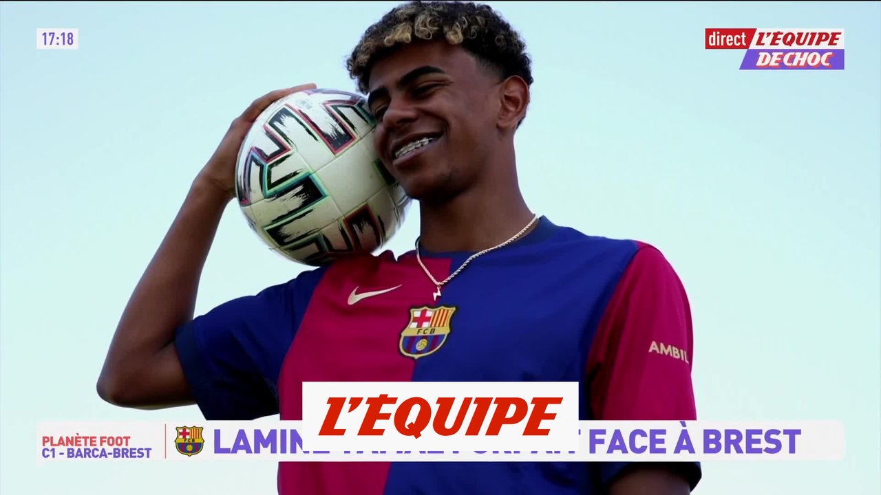 Yamal (Barça) forfait face à Brest - Foot - C1