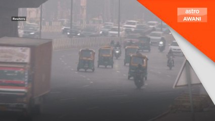 Penduduk rungut sesak nafas, gatal tekak akibat jerebu Delhi