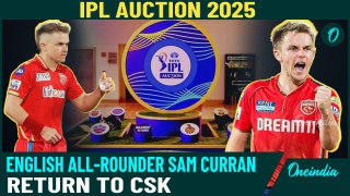 IPL 2025 Mega Auction: Sam Curran Faces Massive 87% Pay Reduction, Goes To Chennai Super Kings