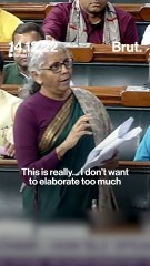 Nirmala's reply to Mahua's "don't take panga" speech