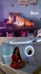 When Shenaz Treasury stayed in a pod hotel