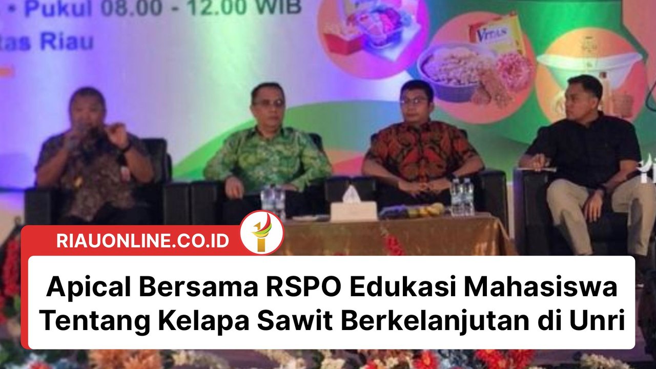 Apical Bersama Rspo Edukasi Mahasiswa Tentang Kelapa Sawit