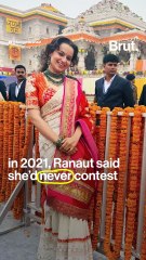 Kangana Ranaut fielded as BJP candidate