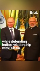 When Jaishankar defended India-Russia ties