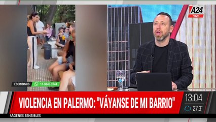 🔴 UNA BANDERA DE PALESTINA DESATÓ LA VIOLENCIA EN PALERMO